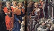Fra Filippo Lippi Details of The Coronation of the Virgin Sweden oil painting artist
